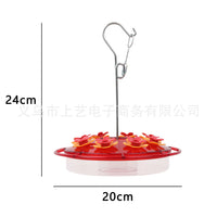 Hummingbird Feeder Outdoor Hanging Dish for Garden