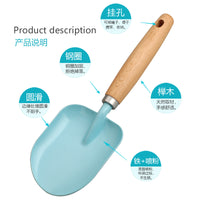 Mini Garden Tool Set - Shovel, Trowel, Rake for Potted Plants & Beach Play