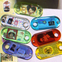 DIY Vintage Crystal Keychain Pendant Blanks for Resin Crafts Y2K Style