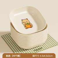Bear Bone Spit Dish Fruit Plate Snack Tray for Home Dining Table