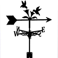 Weather Vane Iron Art Spray Painted Garden Roof Ornament