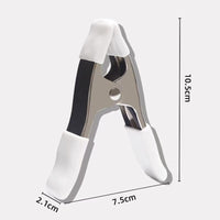 Heavy Duty A-Clamp for Photography, Woodworking, and Outdoor Use - 4-inch and 6-inch White