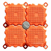 Modular Floating Dock Platform for Boats and Swimming Pools, Heavy-Duty Plastic Construction