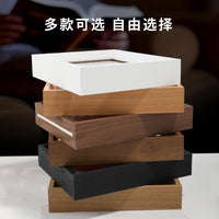 Global Selection Double-Sided Transparent Photo Frame Wooden Creative Ornament 3D Acrylic Photo Frame Desktop Display