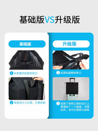 Portable 20L Insulated Cooler Bag with Aluminum Foil Lining, Foldable and Large Capacity for Outdoor Use