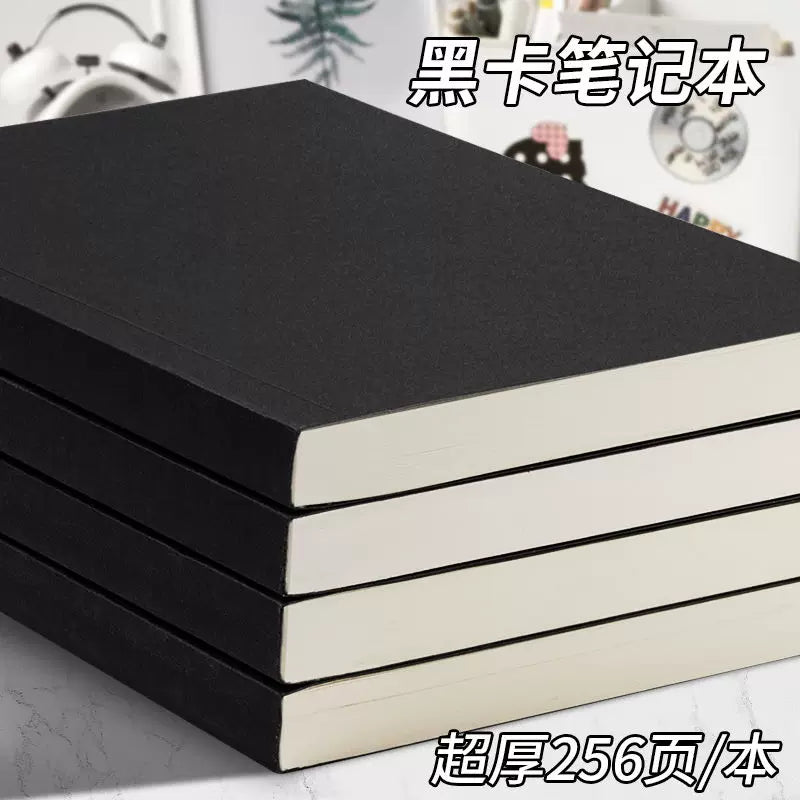 Vintage Cowhide A5/B5 Notebook for Students, Thickened Blank/Lined/Grid Pages