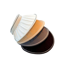Korean Style Empty Top Shell Sun Visor for Women, UV Protection Wide Brim Sun Hat