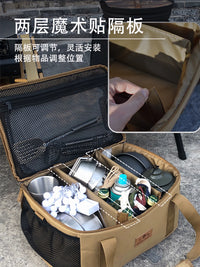Foldable Large Capacity Outdoor Camping Storage Bag Multi-functional Waterproof Picnic Tool Organizer