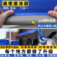 Outdoor Thickened 4-Leg Canopy Tent Top Cover for Sunshade and Rain Protection