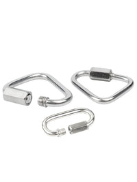 Stainless Steel Quick Link Carabiner Chain Connector with Lock