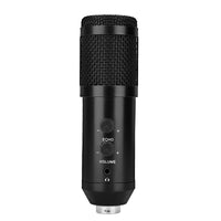 USB Condenser Microphone with Bluetooth Accompaniment and Monitoring for Live Streaming and Recording