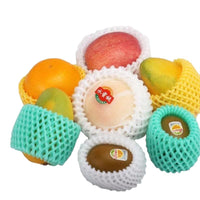 Fruit Protection Foam Sleeves for Apples, Peaches, and Delicate Produce - Shock-Absorbing EPE Net Bags