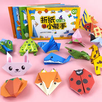 Kids' 3D Origami Paper Craft Kit - Educational DIY Toy with Creative Folding Books