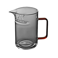 Borosilicate Glass Tea Infuser Cup with Integrated Filter and Handle