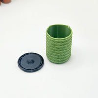 Dollhouse Miniature Flip-Top Trash Can Model for OB11 BJD Dolls