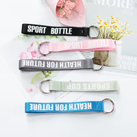 Multifunctional Lanyard with Steel Ring for Water Bottles, Keychains, and Phones - Customizable Logo