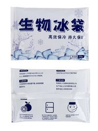 Reusable Biological Ice Pack for Summer Food Preservation, Cold Storage, and Express Shipping - No Water Injection Needed