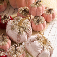 Mini Pumpkin Desktop Ornament for Christmas & Holiday Decor