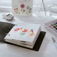 Zhuomu Portable Sketchbook Watercolor Notebook for Drawing and Journaling