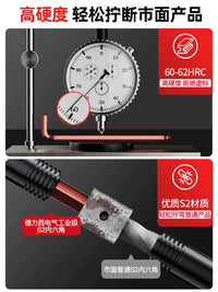 DELIXI Hex Key Wrench Set, Industrial Grade Allen Key Screwdriver Tool Kit with Ball/Flat Head