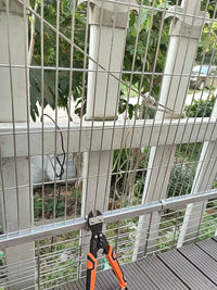 DIY 304 Stainless Steel Mesh Fence for Bird Cages and Enclosures