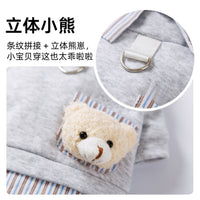 Pet Dog Cat Hoodie with 3D Ears, Warm Fleece Sweatshirt for Autumn and Winter