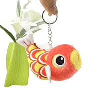 Japanese Style Koi Fish Plush Keychain Pendant for Claw Machine Prizes