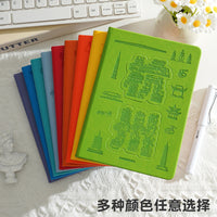 Creative Hollow Notebook City Travel Stamp Collection Journal B6
