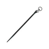 Heavy-Duty Steel Tent Stakes for Outdoor Camping and Canopies, Threaded Ground Pegs