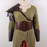 Medieval Gladiator Knight Pauldron Viking Costume Accessories for Men