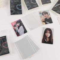 50 Clear Card Sleeves, 20 Mil Open Top Penny Sleeves, Standard Size for Trading & Sports Cards