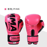 Professional Boxing Gloves for Kids & Adults - Muay Thai, Kickboxing, Sparring, Punching Bag Training
