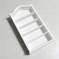 Miniature Dollhouse Bookshelf Figurine Ornament for Living Room Desktop Decor