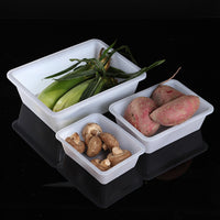 Rectangular Thickened Plastic Food Storage Container for Refrigerator and Kitchen