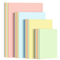 Yuanhao Macaron Color Cardstock for Art & Craft, Thick A3/A4/8K/4K, Kindergarten & School Supplies