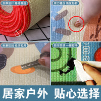Portable Moisture-Proof Floor Mat for Napping and Camping, Single/Double Person Sleeping Pad