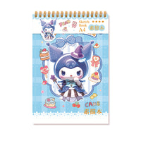 A4 Thickened Top-Bound Sketchbook for Students, Blank Drawing Pad with Aesthetic Design