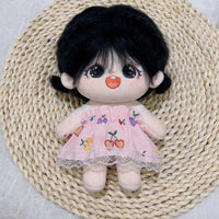 20cm Cotton Doll Clothes Set - Complete Outfit for Girl Dolls