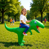 Inflatable Dinosaur Costume for Kids and Adults - Funny Performance Outfit for Festivals and Parties