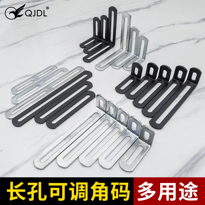 Adjustable Right Angle Bracket for Shelving and Furniture