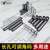 Adjustable Right Angle Bracket for Shelving and Furniture