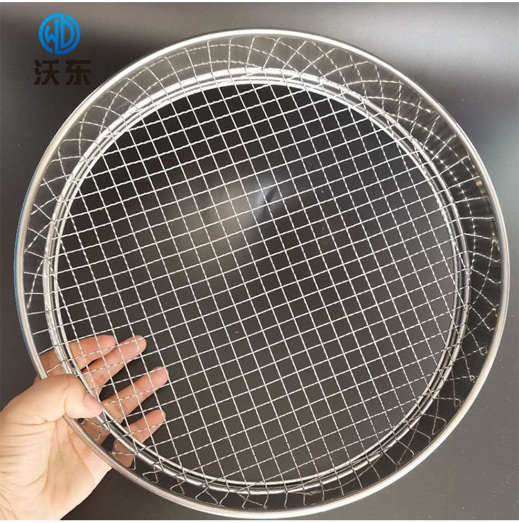 Garden Soil Sieve Compost Sifter with Square Mesh for Sampling and Screening, 1-25mm Mesh Sizes