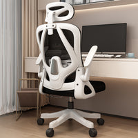 Ergonomic Office Chair with Adjustable Height and Lumbar Support, Swivel Desk Chair for Study and Work