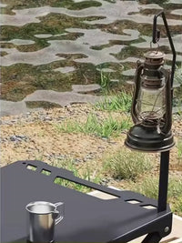 Portable Ultralight Aluminum Alloy Camping Lantern Stand for Outdoor Tabletop Lighting