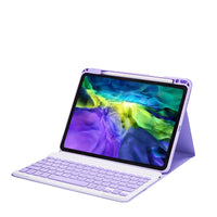 Rotating Keyboard Case for Apple iPad with Pencil Holder, 9.7-12.9 inch Tablet Protective Cover