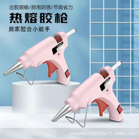 Mini Hot Glue Gun Kit with Colorful Glue Sticks for DIY Crafts and Home Repairs