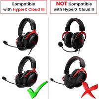 Replacement Microphone Boom Arm for HyperX Cloud III Wired/Wireless Gaming Headset