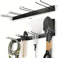 Garden Tool Storage Rack for Garage and Yard, Heavy Duty Organizer for Farm and Home Tools