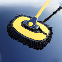 Car Wash Mop with Chenille Microfiber Head and Extendable Handle