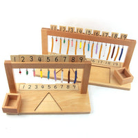 Montessori 1-20 Bead Frame Math Educational Toy
